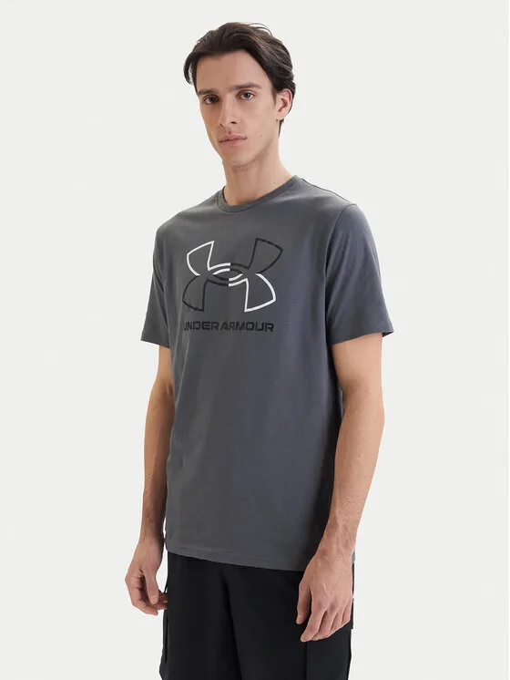 Мъжка тениска Under Armour Ua Gl Foundation Update Ss сива – Мъжки тениски с къс ръкав