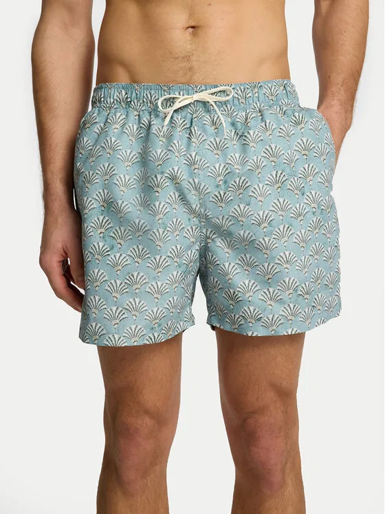 Selected Homme Плувни шорти 16089427 Зелен Comfort Fit – Мъжки бански