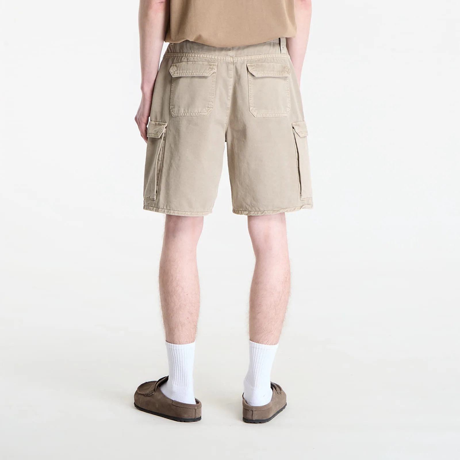 Къси панталони REPRESENT Loaded Cargo Short Beige M – Мъжки къси панталони
