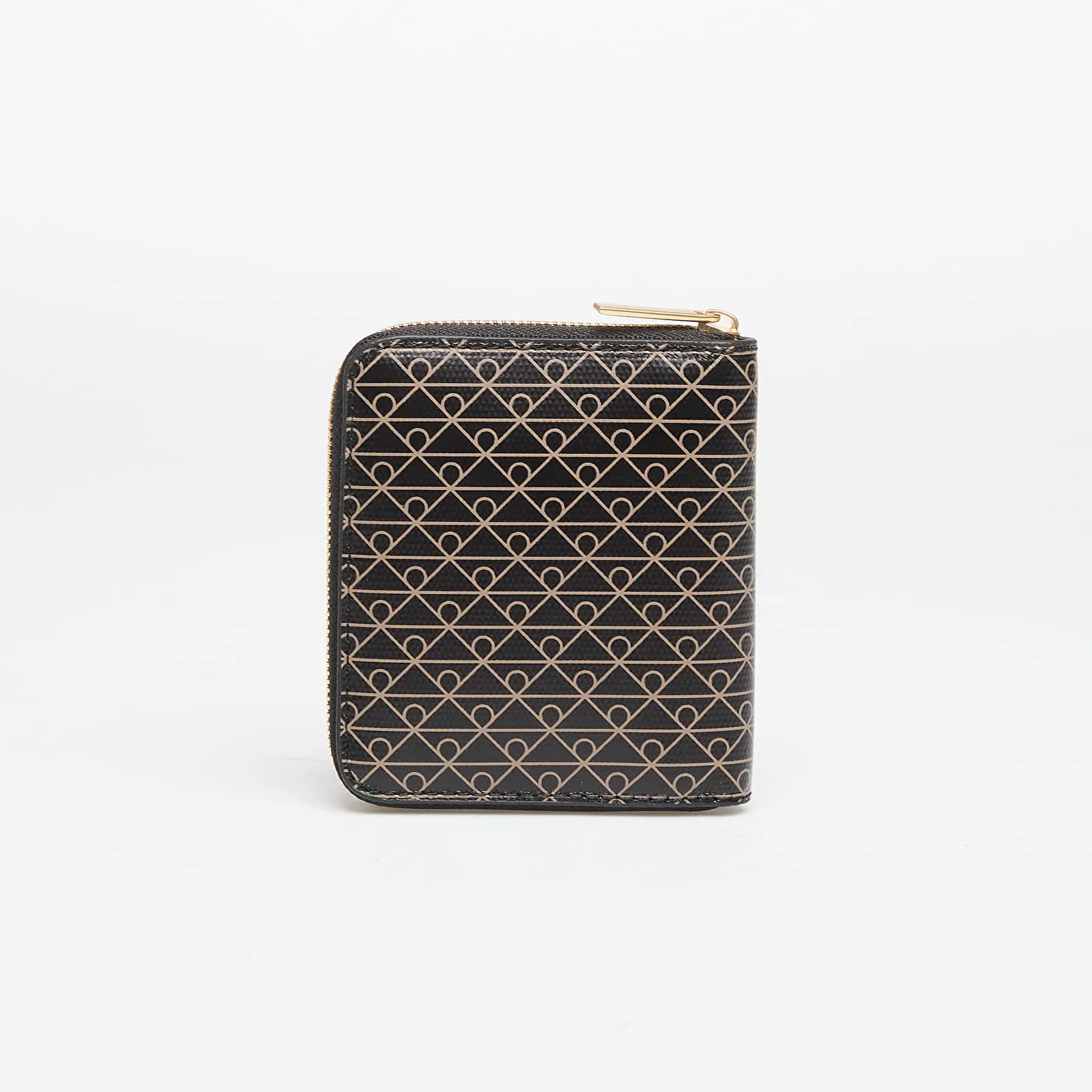 Мъжко портмоне Calvin Klein Emblem Aop Square Zip Around черно – Black – Мъжки портмонета