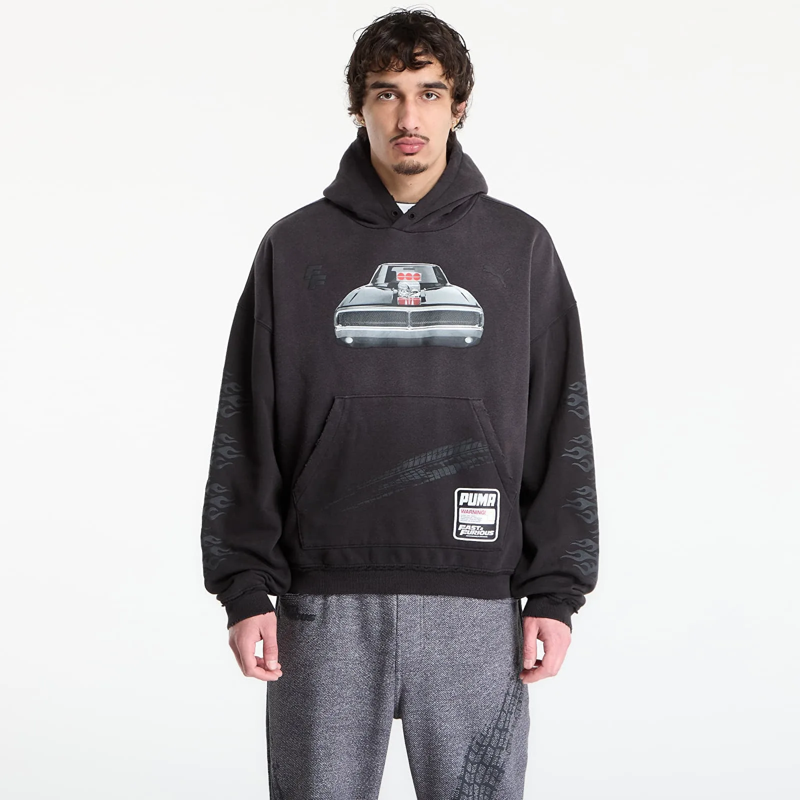 Суитшърт Puma x Fast & Furious Hoodie Puma Black M – Мъжки худита