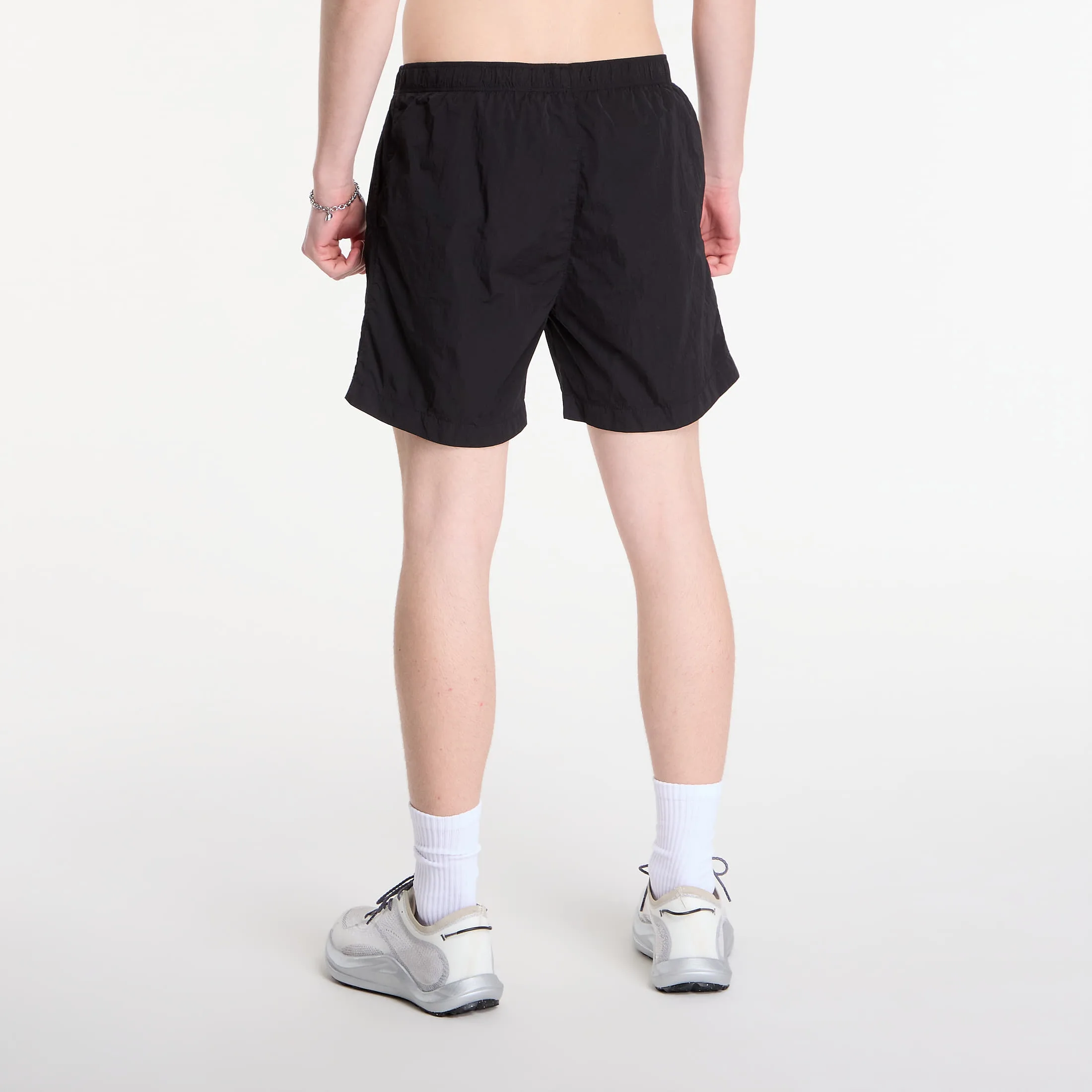 Мъжки плувни шорти C.P. Company Eco-Chrome Graphic Embroidery черни – Black – Мъжки бански