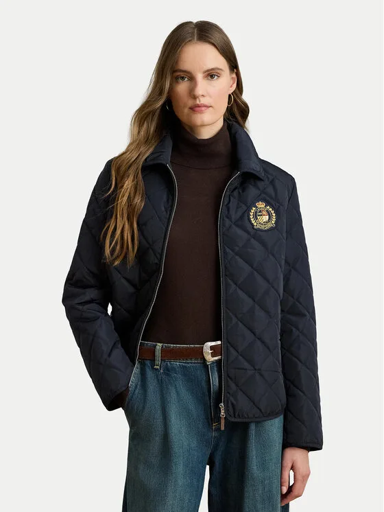 Дамско яке LAUREN RALPH LAUREN тъмносиньо – Дамски преходни якета