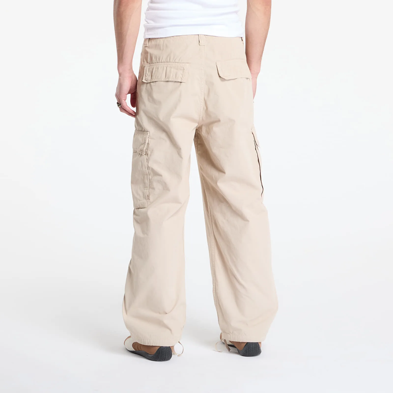 Мъжки панталон Carhartt WIP Kade – Wall Garment Dyed – Мъжки текстилни панталони