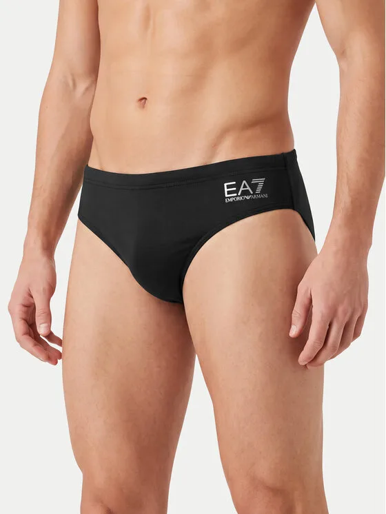 EA7 Emporio Armani Бански 7M000501 AF14514 MC026 Черен – Мъжки бански