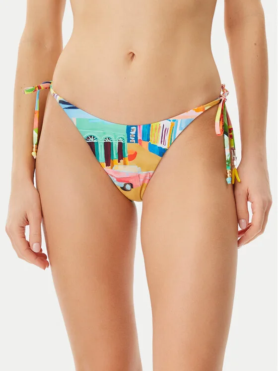 Seafolly Долнище на бански Cuba 40651-231 Цветен – Дамски бикини бански