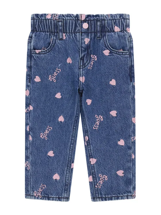 Guess Дънки K6YA05 D1155 Син Regular Fit – Детски дънки