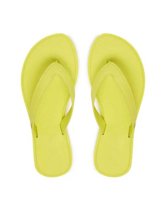 Tommy Hilfiger Джапанки Th Scandi Premium Summer Sandal FW0FW09206 Жълт – Дамски джапанки