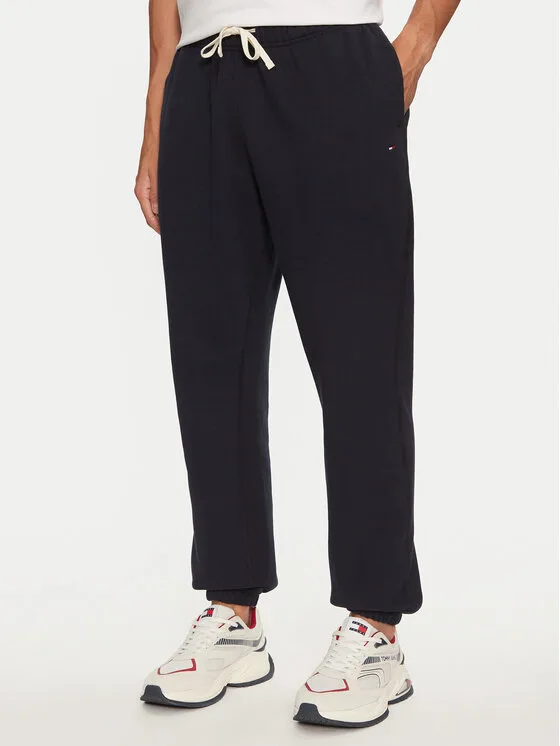 Tommy Hilfiger Долнище анцуг Essential MW0MW37231 Тъмносин Relaxed Fit – Мъжки спортни панталони