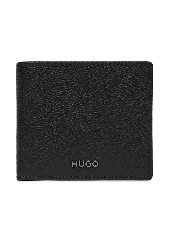 Мъжко портмоне HUGO черно – Черен – Мъжки портмонета