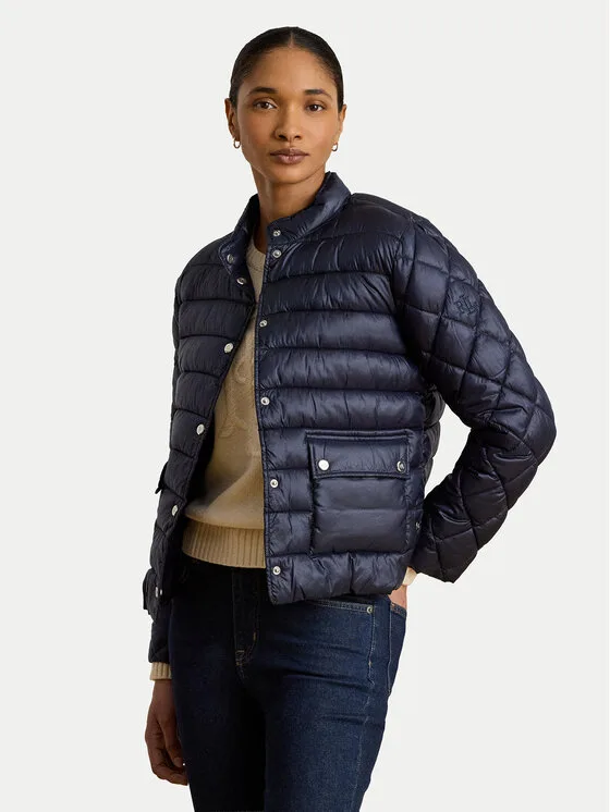 LAUREN RALPH LAUREN Преходно яке 297P18066005 Тъмносин Regular Fit – Дамски преходни якета