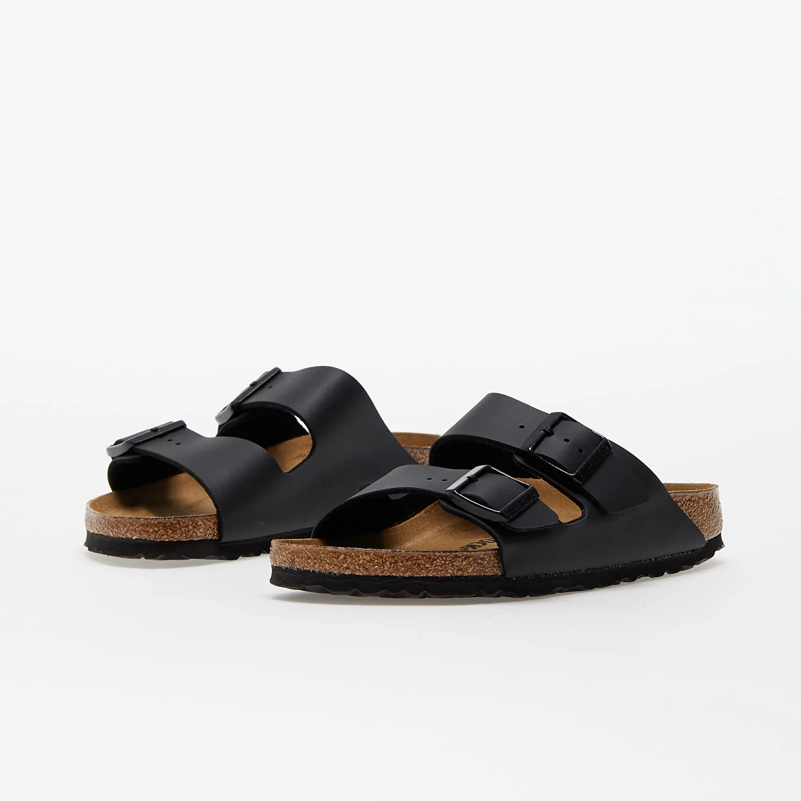 Дамски чехли Birkenstock Arizona Birko-Flor Soft черни – Black