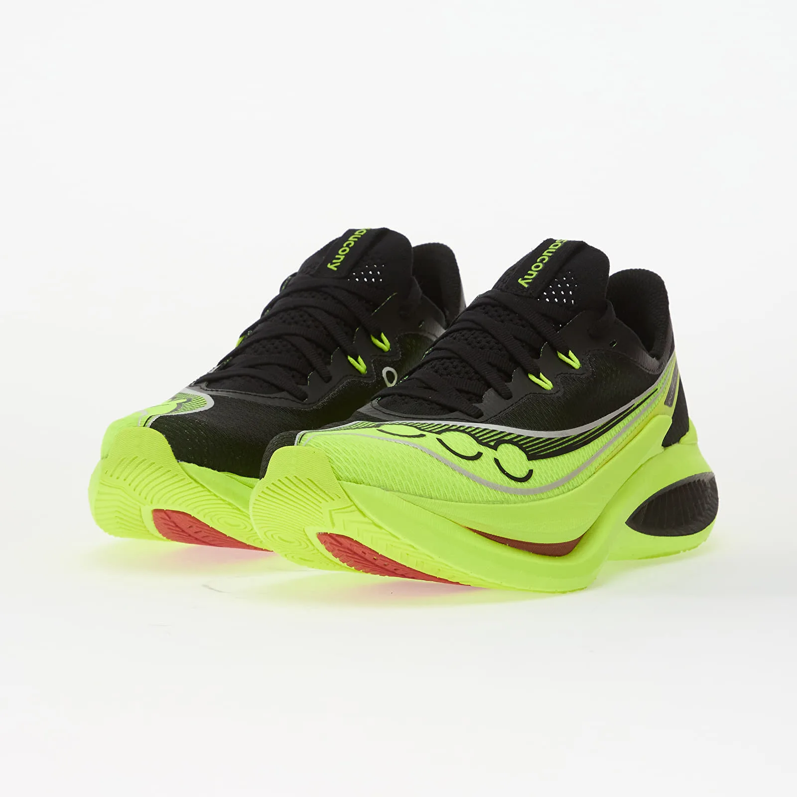 Мъжки маратонки за бягане Saucony Endorphin Pro 5 черни – Citron|Black