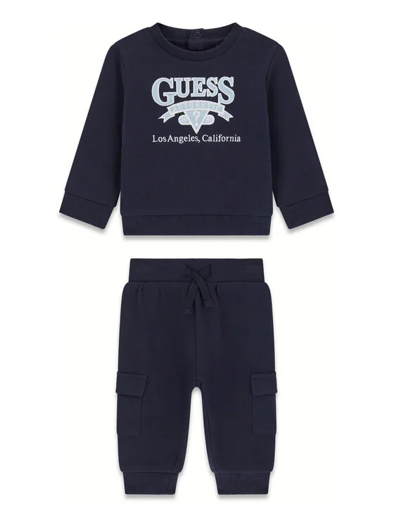 Guess Анцуг I6YG10 K4035 Тъмносин Regular Fit – Детски комплекти