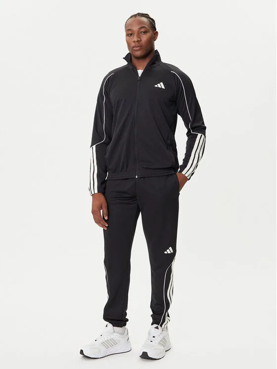 adidas Анцуг 3-Stripes JN1817 Черен Regular Fit – Мъжки анцузи