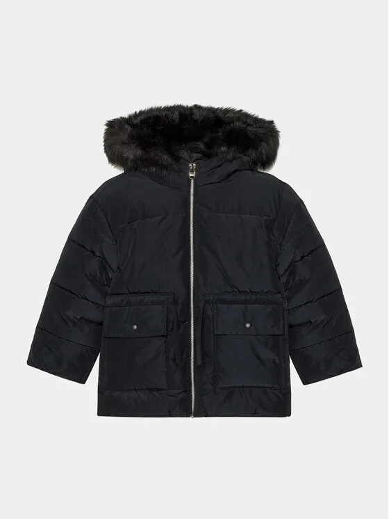 United Colors Of Benetton Зимно яке 2LBGCN02X Черен Regular Fit – Дамски зимни якета