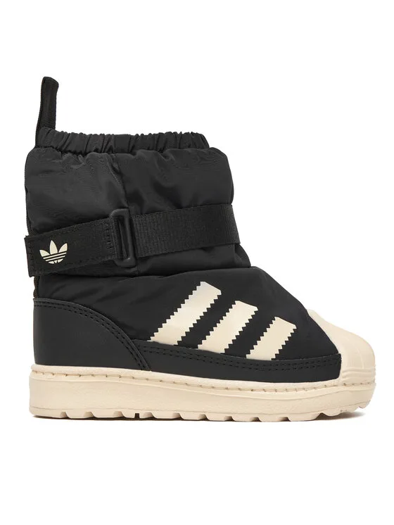 Детски апрески adidas Superstar 360 Boot черни – Черен – Апрески за момчета