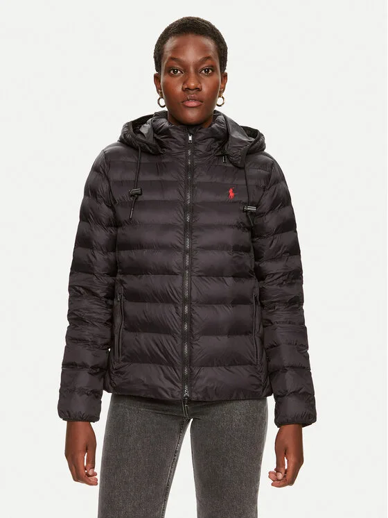 Дамско зимно яке Polo Ralph Lauren 211958932002 черно – Черен – Дамски зимни якета