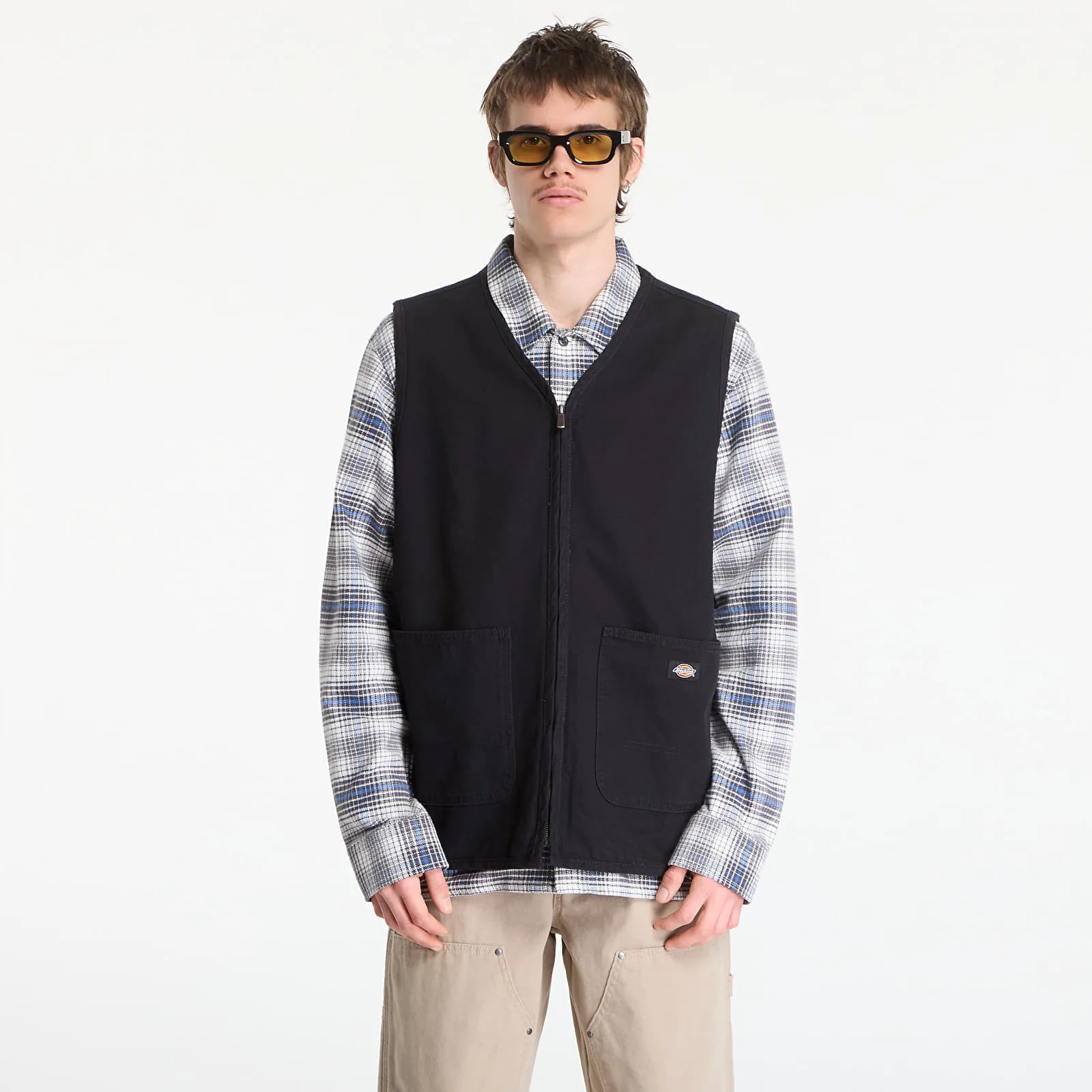 Елек Dickies Canvas Summer Vest Black S – Мъжки елеци