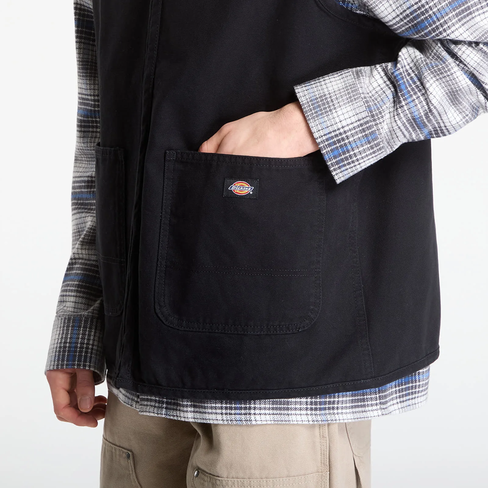 Елек Dickies Canvas Summer Vest Black S – Мъжки елеци