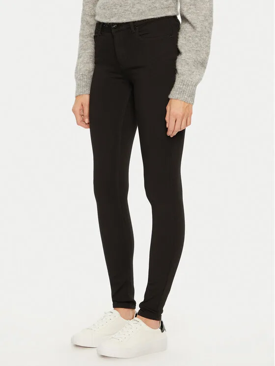 ONLY Дънки Blush 15319482 Черен Skinny Fit – Дамски skinny дънки