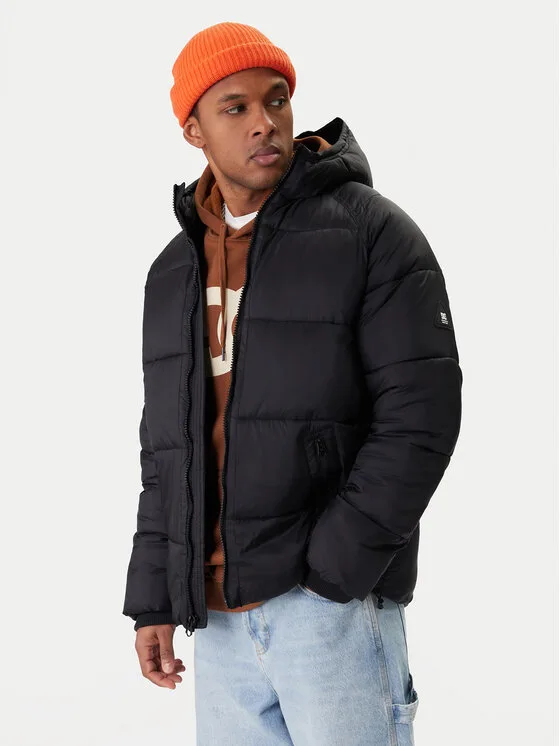 DC Shoes Зимно яке Cantera ADYJK03194 Черен Boxy Fit – Мъжки зимни якета