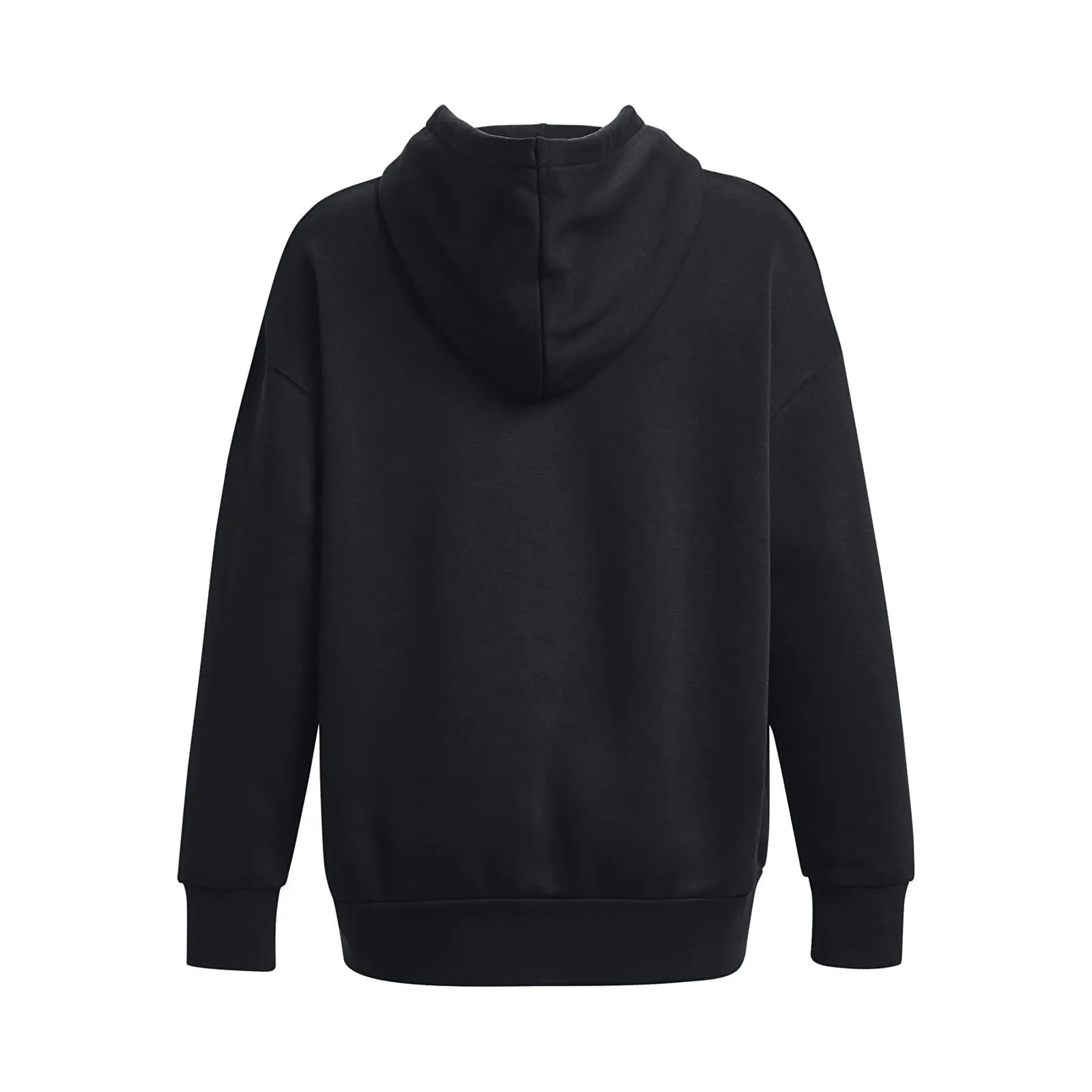 Дамски суитшърт с качулка Under Armour Icon OS черен/бял – Black|White – Дамски худита
