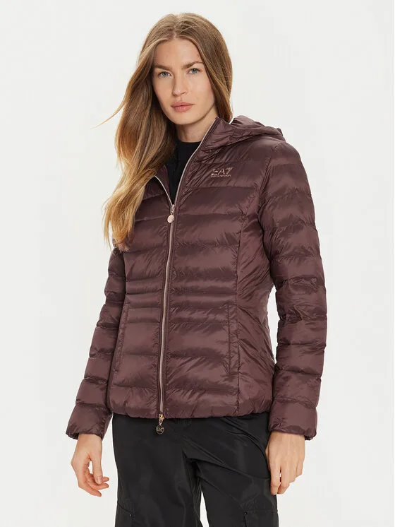 EA7 Emporio Armani Зимно яке 6DTB04 TN88Z 1755 Кафяв Regular Fit – Дамски зимни якета