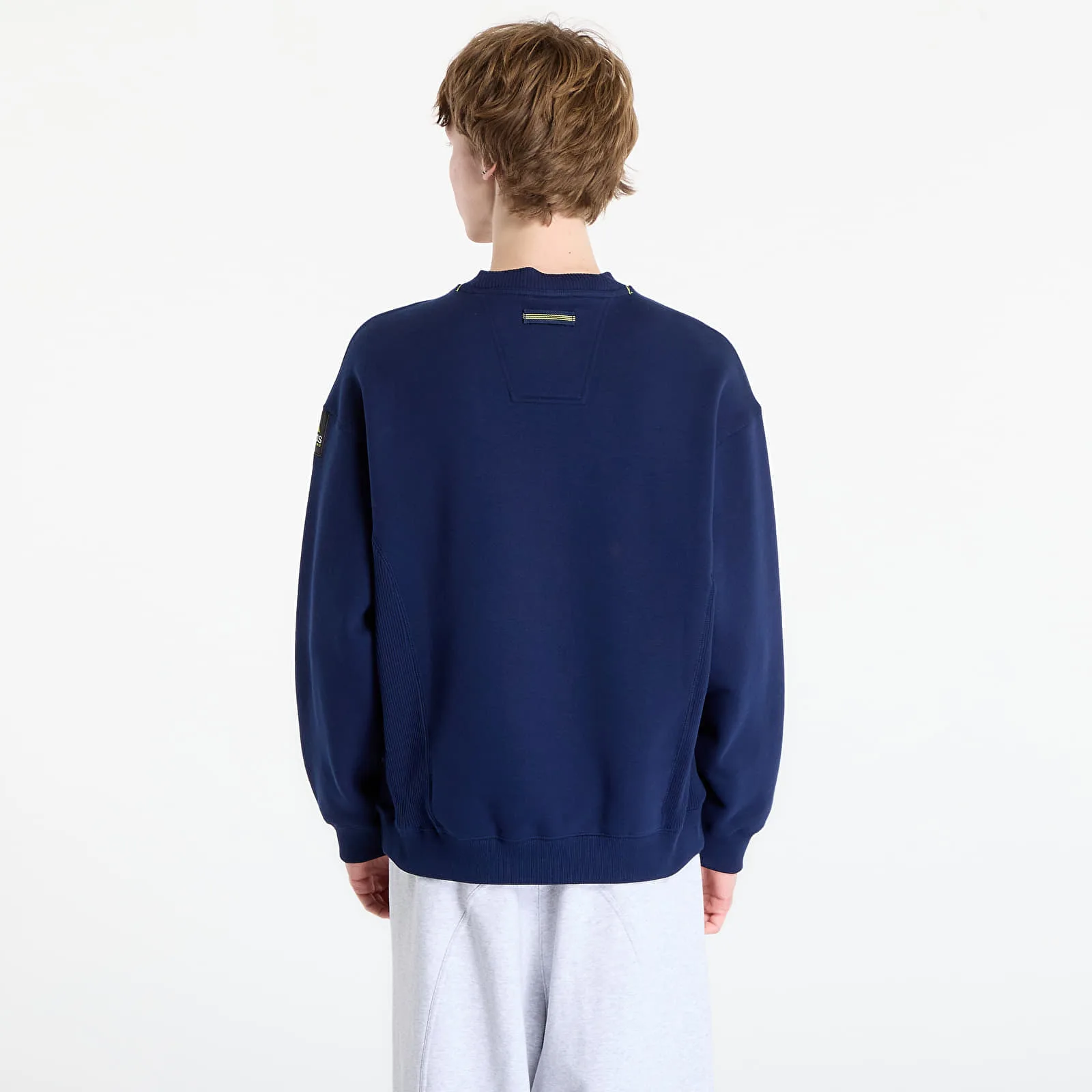 Мъжки суитшърт adidas Originals Equipment Rib тъмносин – Night Indigo – Мъжки суитшърти без цип
