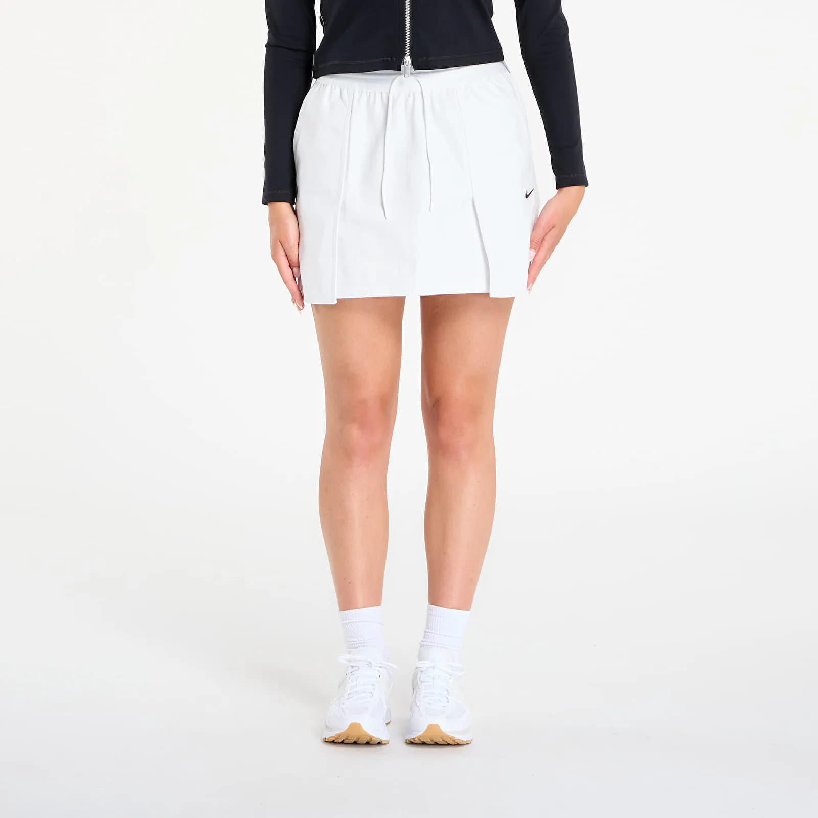 Пола Nike Sportswear Women's Cargo Mini Skirt Summit White/ Black L – Summit White|Black – Дамски поли