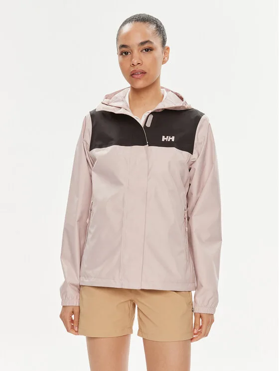 Дамско яке Helly Hansen Vancouver Rain розово – Дамски преходни якета