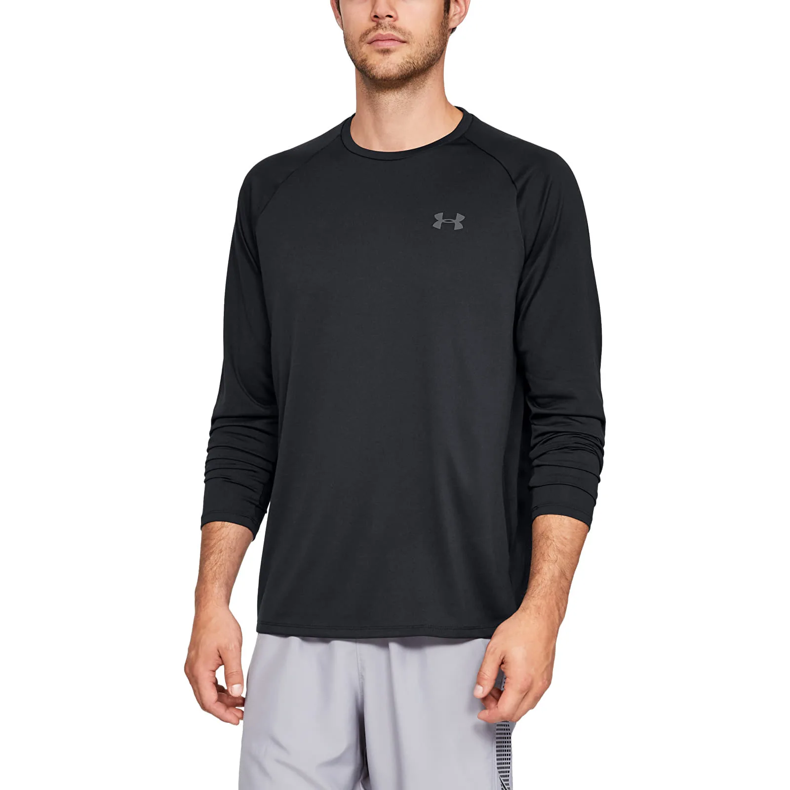Тениска Under Armour Tech 2.0 LS Black XL – Мъжки тениски