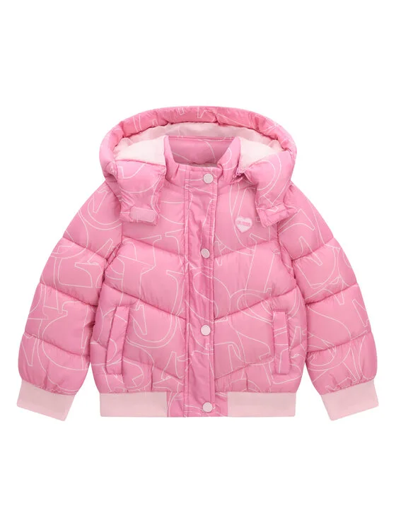 Guess Преходно яке K6YL04 W2597 Розов Regular Fit – Дамски преходни якета
