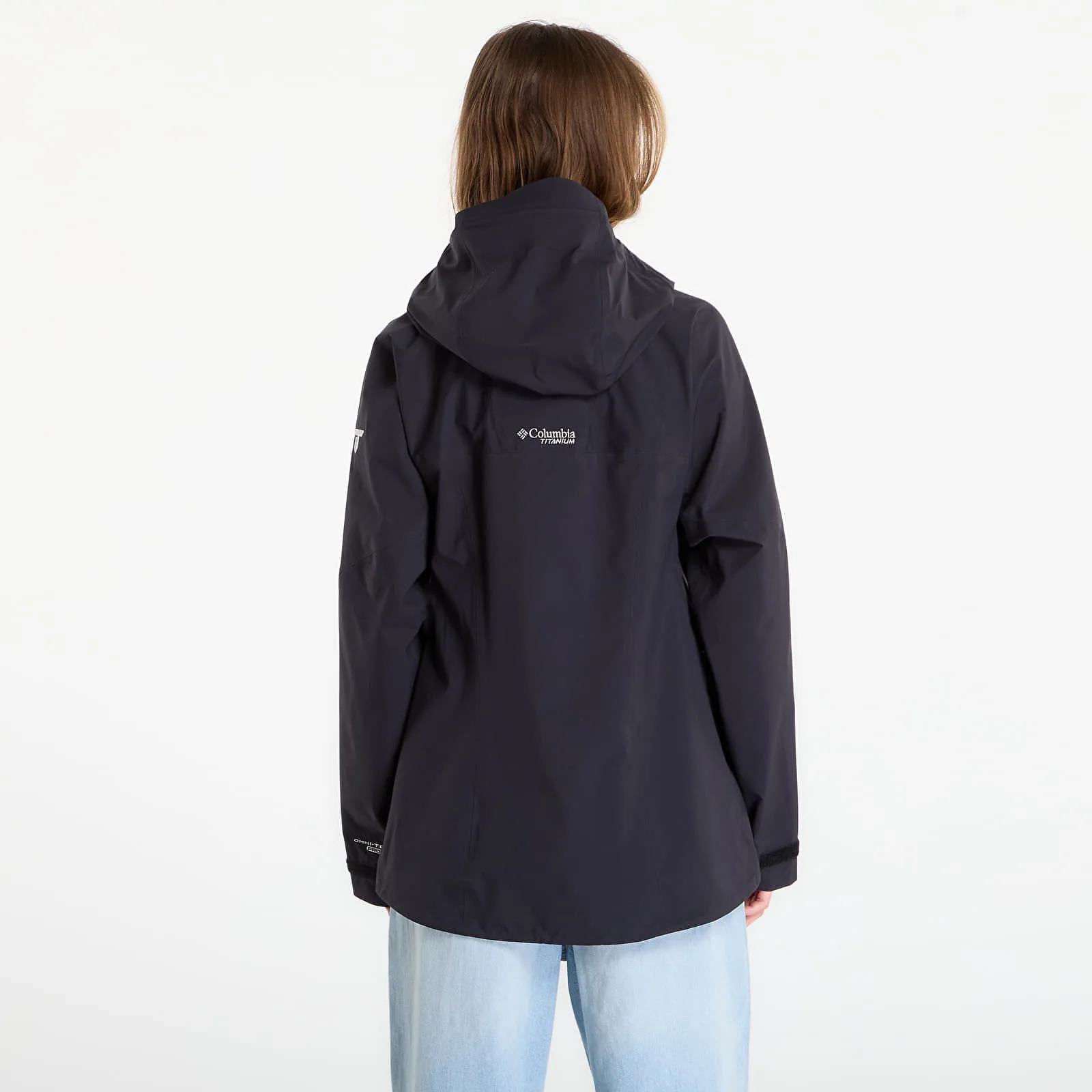 Дамско яке Columbia Saudan Pro 3L Waterproof черно – Black – Дамски преходни якета
