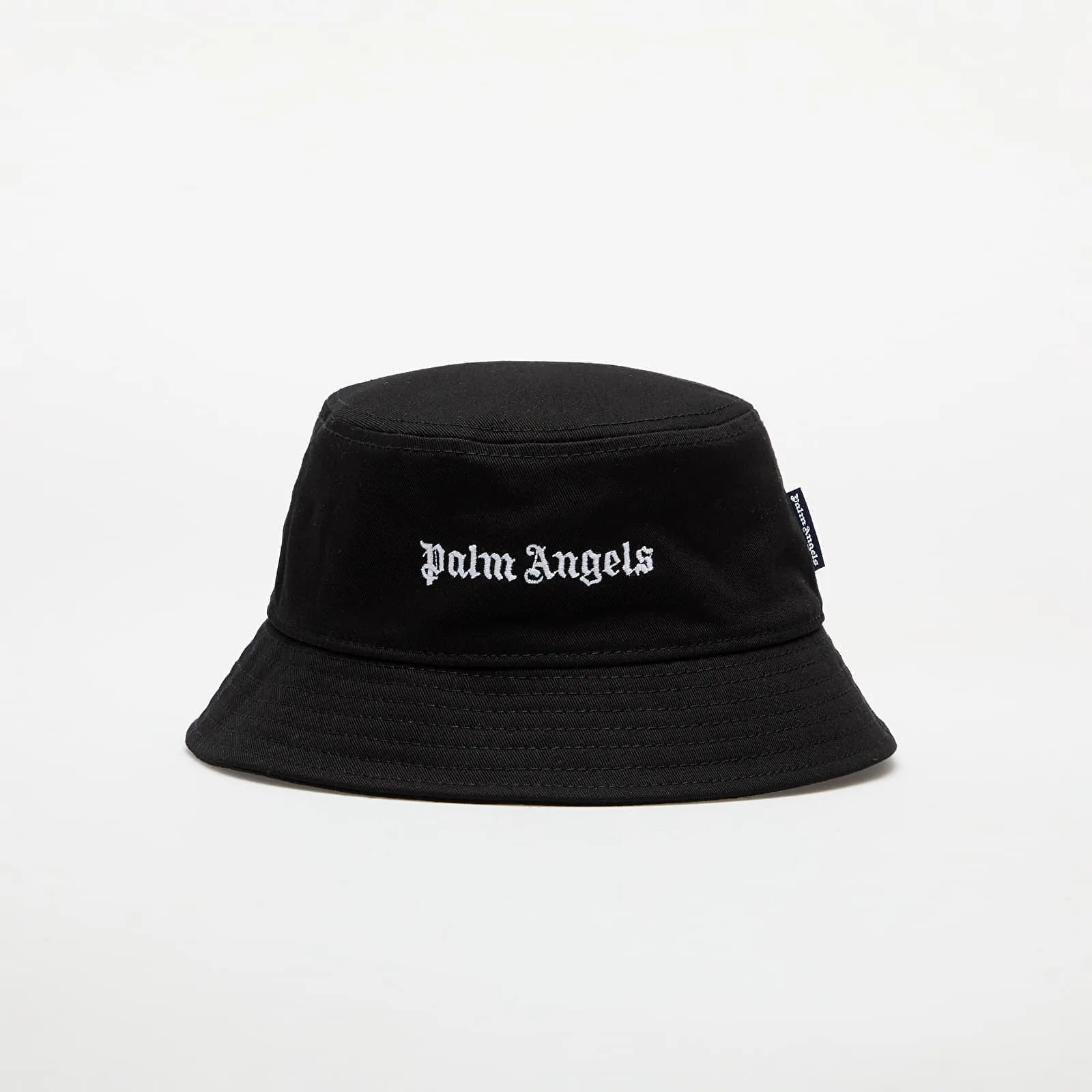 Шапка Palm Angels Kids Logo Bucket Hat Black/ Off White II – Black|Off White – Бъкет шапки