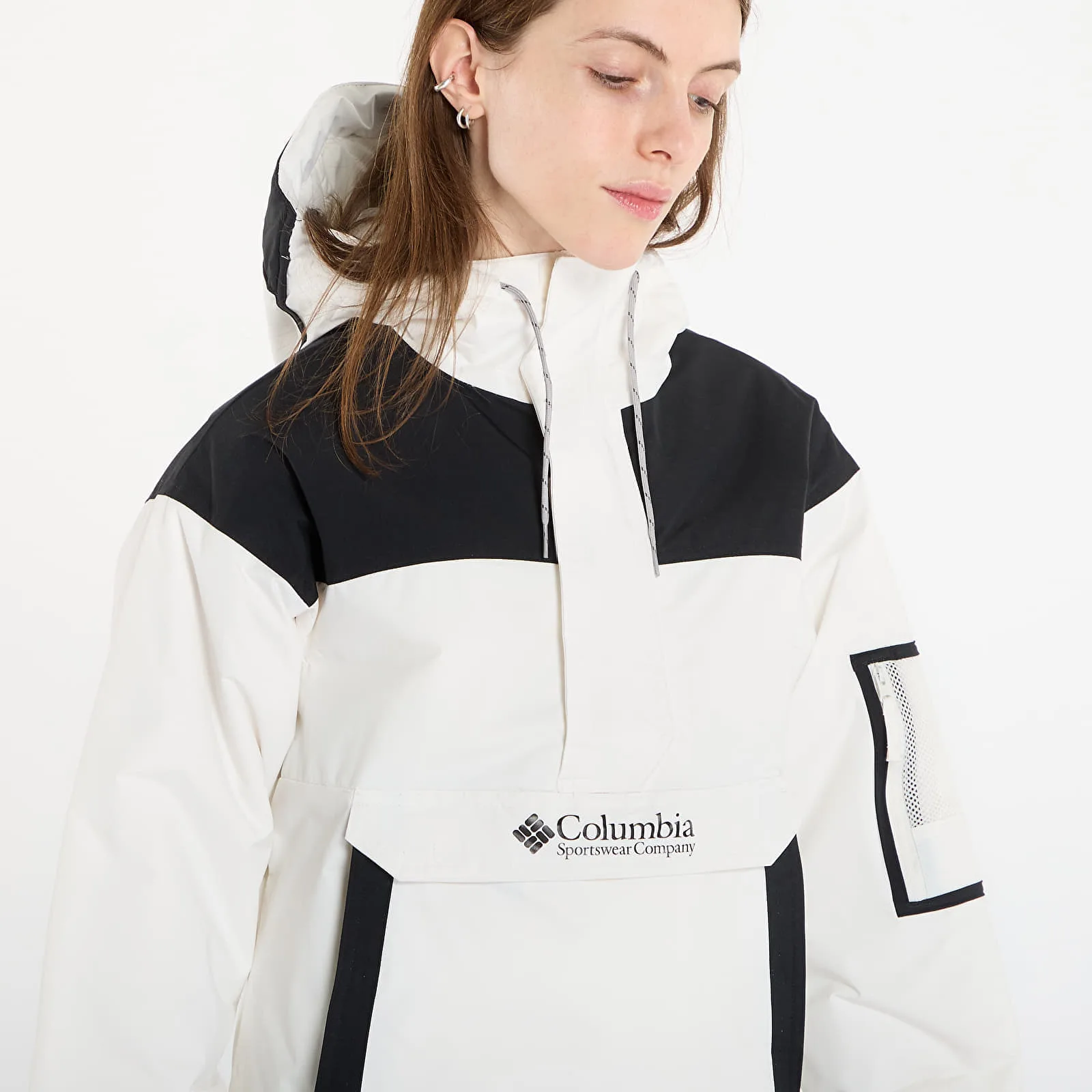 Дамско яке Columbia Challenger Insulated Pullover черно – Sea Salt|Black – Дамски преходни якета