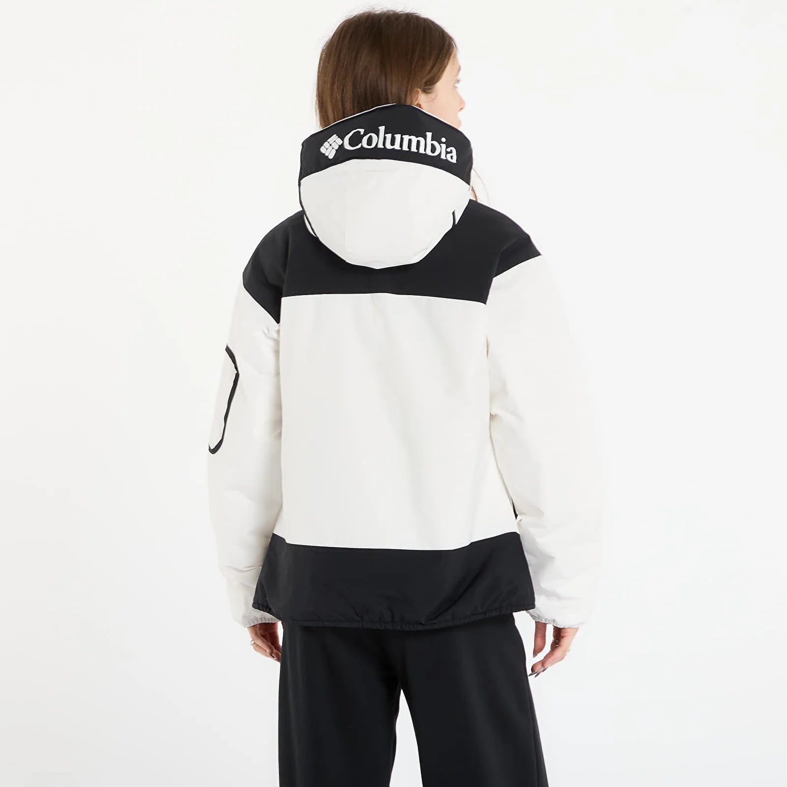 Дамско яке Columbia Challenger Insulated Pullover черно – Sea Salt|Black – Дамски преходни якета