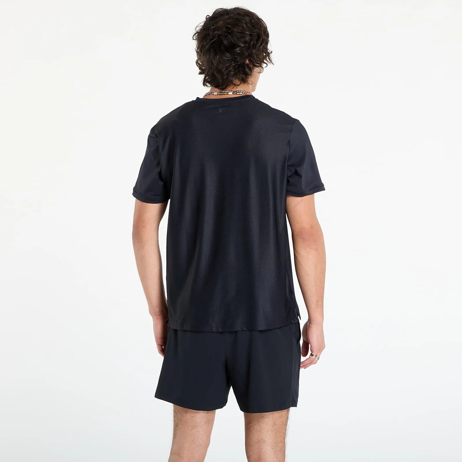 Мъжка тениска Under Armour Project Rock Iso Chill черна – Black – Мъжки тениски с къс ръкав
