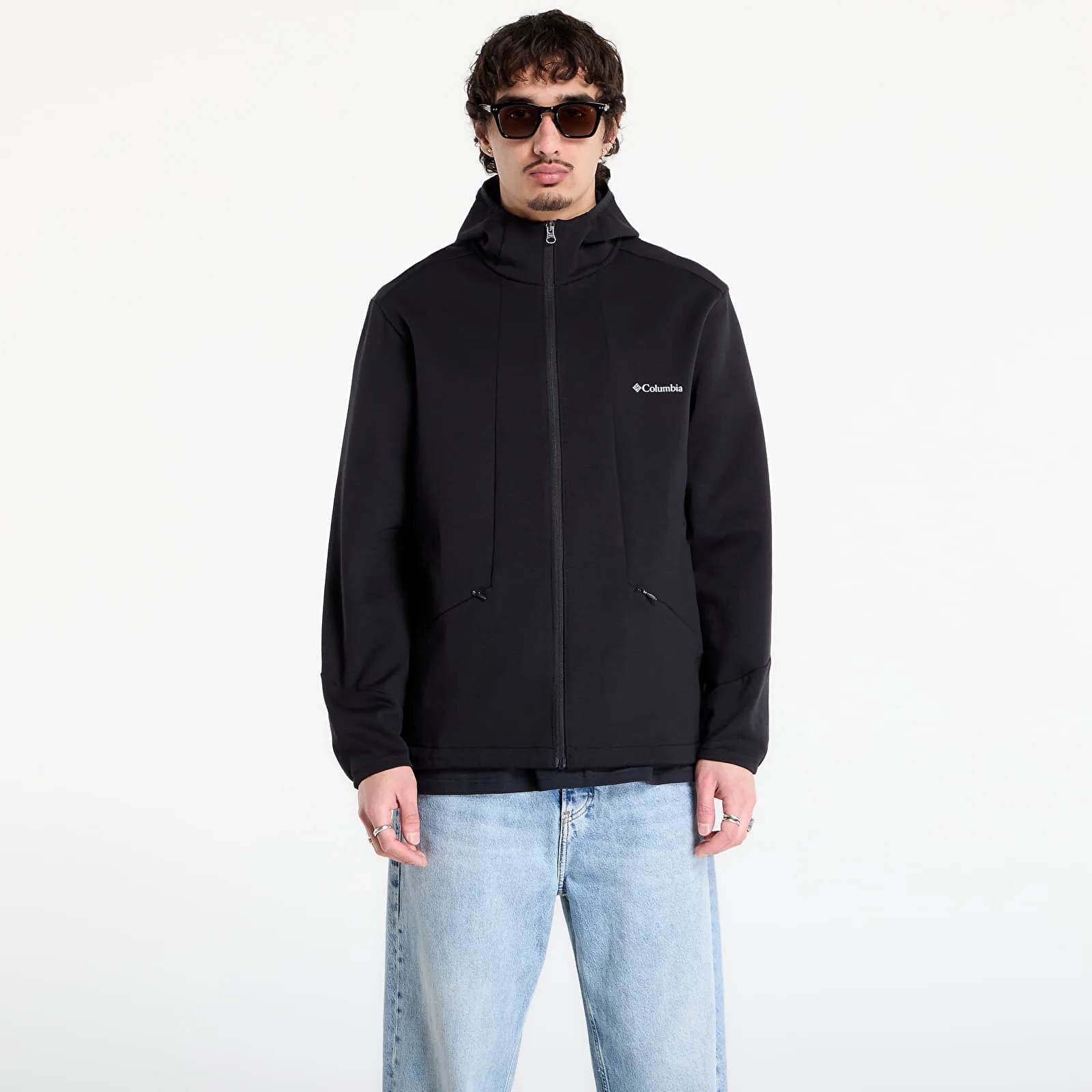 Суитшърт Columbia Tech™ Spacer Knit Hoodie Black/ Black M – Мъжки худита