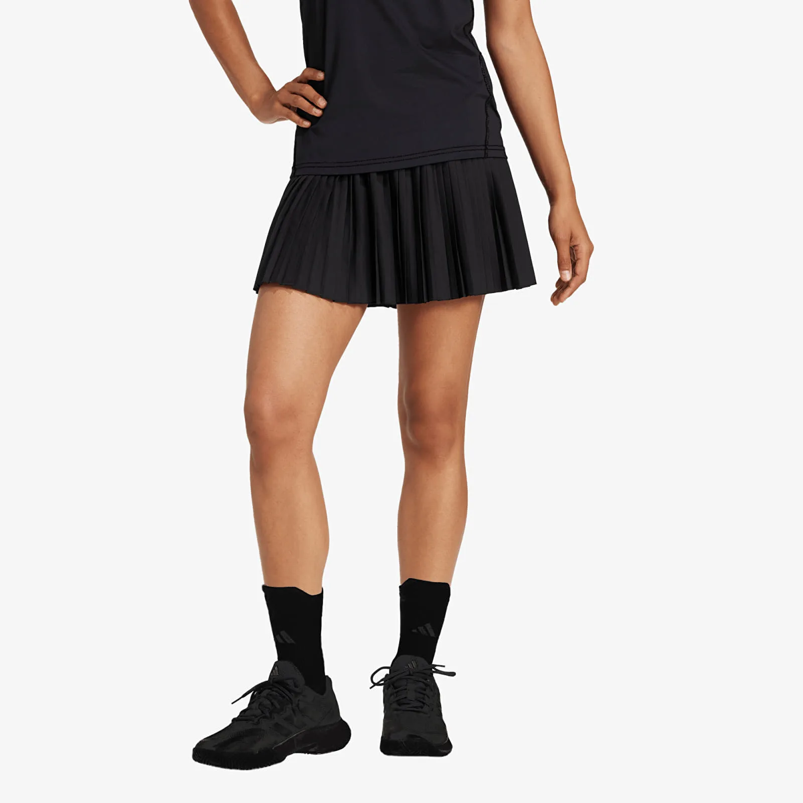 Пола adidas Club pleated skirt Black M – Дамски поли