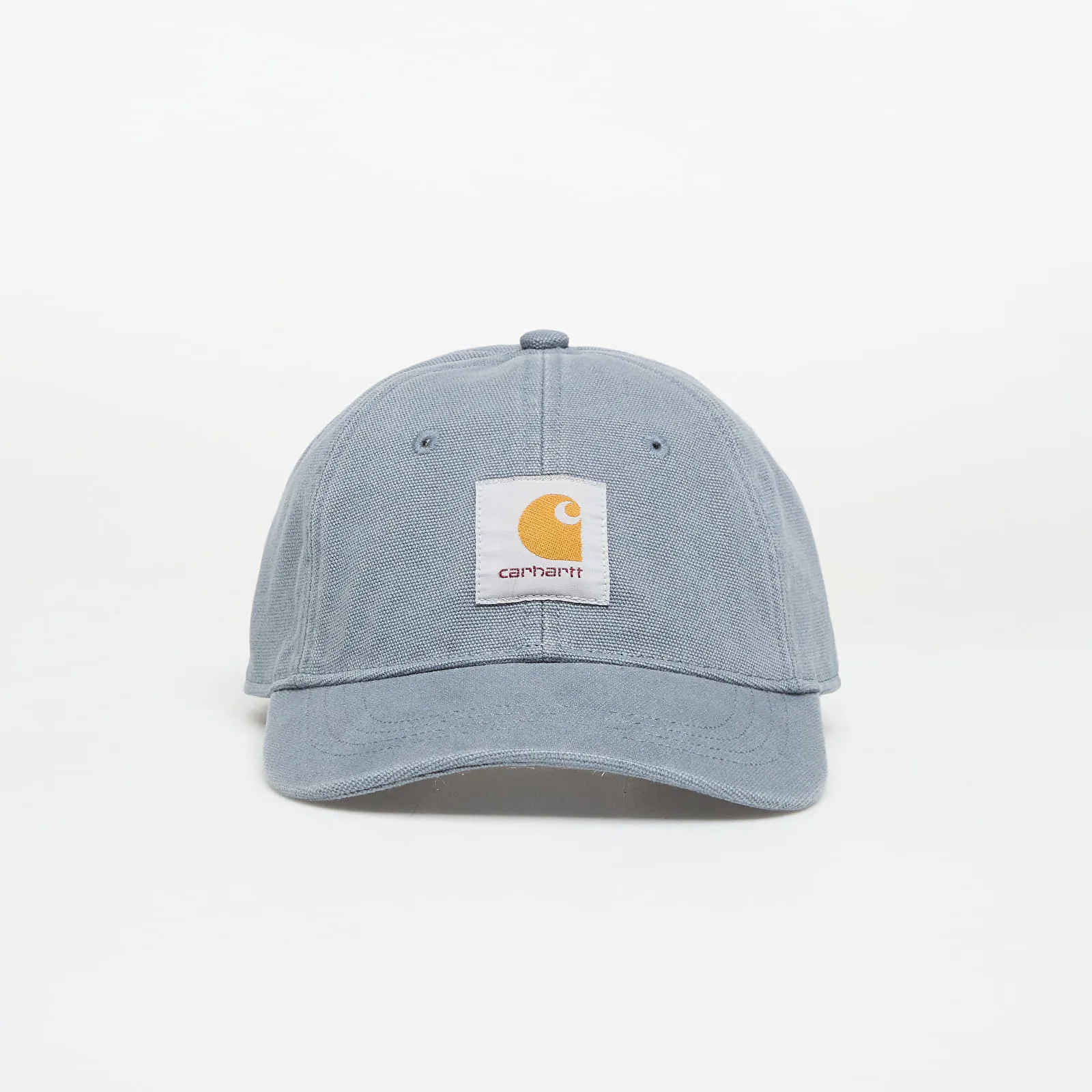 Мъжка шапка с козирка Carhartt WIP Canvas синя – Cozy Blue – Шапки с козирка