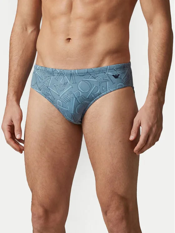 Emporio Armani Бански EM000575 AF20437 F9027 Сив – Мъжки бански