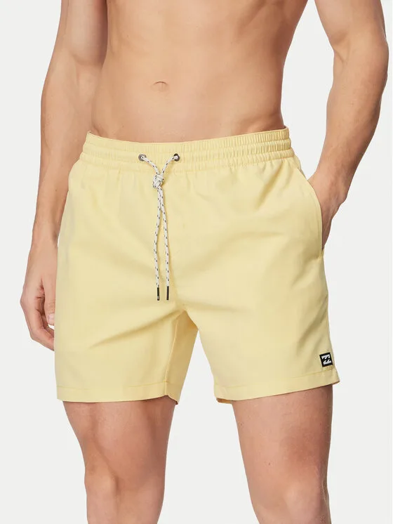 Billabong Плувни шорти All Day EBYJV00134 Светложълт Regular Fit – Мъжки бански