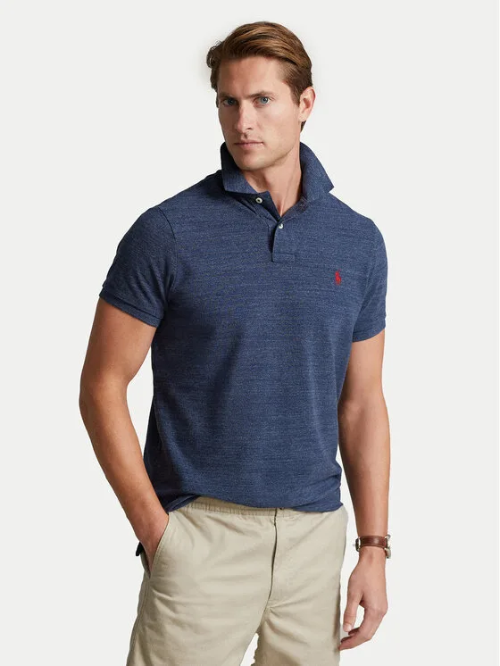 Мъжка поло тениска Polo Ralph Lauren 710548797012 синя – Мъжки поло тениски