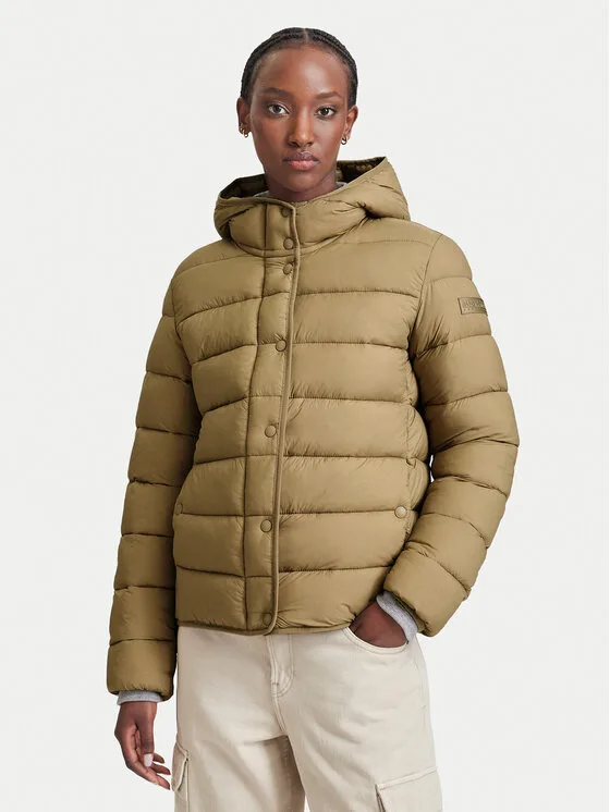 Napapijri Зимно яке A-Aernis NP0A8BQ6 Бежов Regular Fit – Дамски зимни якета