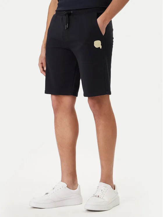 KARL LAGERFELD Спортни шорти 705118 562900 Тъмносин Loose Fit – Мъжки спортни къси панталони