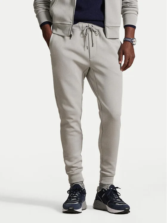 Polo Ralph Lauren Долнище анцуг 710881518077 Светлосив Regular Fit – Мъжки спортни панталони