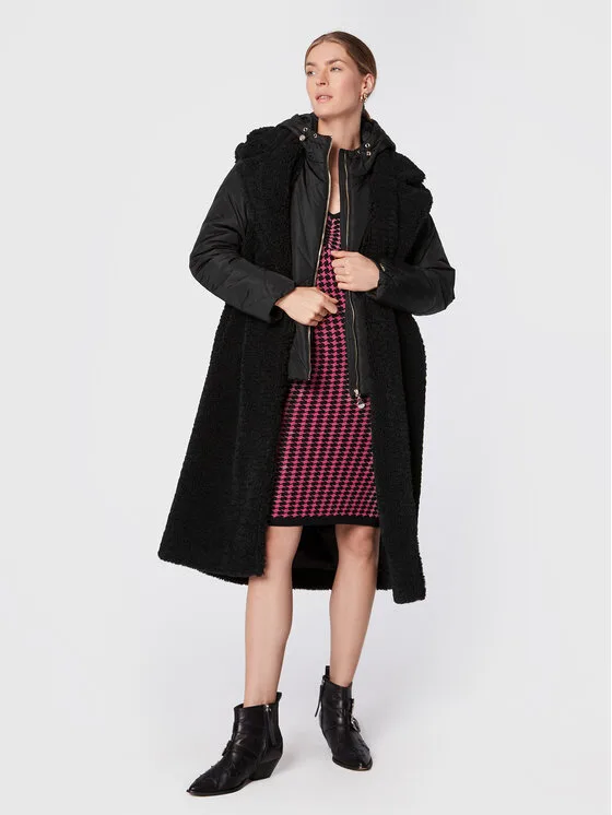 Liu Jo Sport Преходно яке TF2193 E0789 Черен Regular Fit – Дамски преходни якета