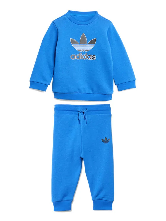 Детски анцуг adidas Trefoil син – Детски комплекти