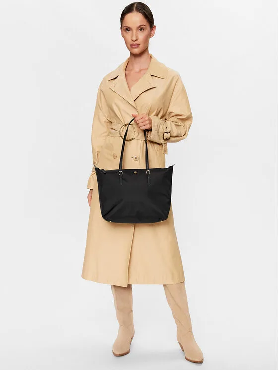 Lauren Ralph Lauren Дамска чанта 431916737002 Черен – Дамски ежедневни чанти